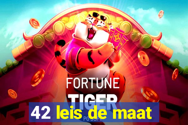 42 leis de maat